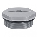 STOPPING PLUG cable gland (L098043) IP68 ISO20, grey RAL7001