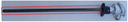 (Incinis K-20s) TC. PROTECTION, metal, Ø15mm,L500mm, K-type