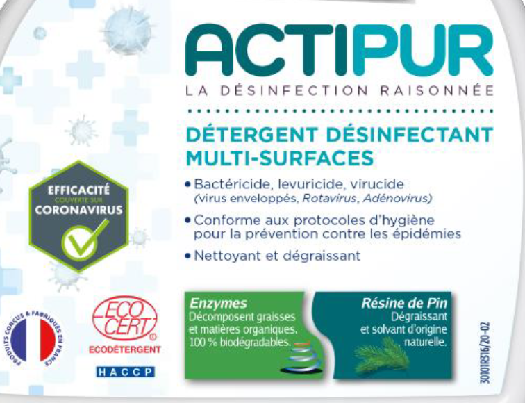 CLEANING DETERGENT disinfectant, 5l, for A/C