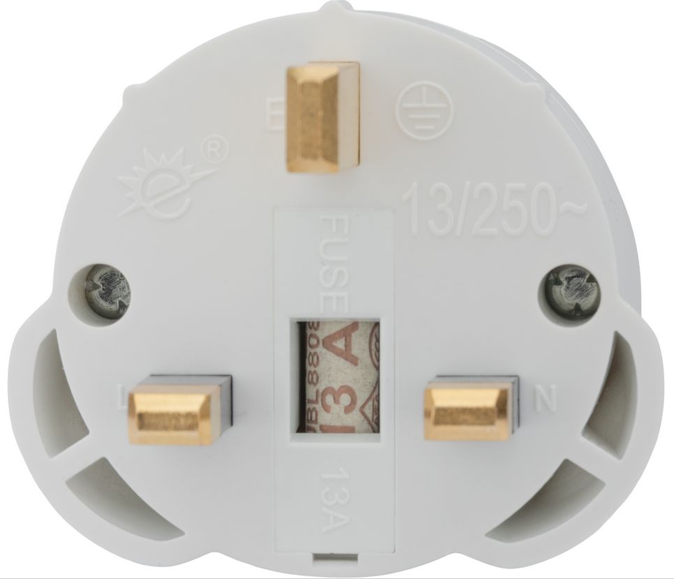 ADAPTER PLUG, M: type G/UK / F: type E/FR