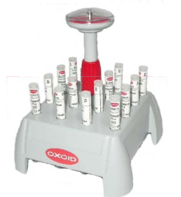 AM SUSCEPTIBILITY DISK DISPENSOR, square, 16 disks (Oxoid)