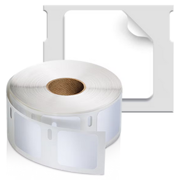 (Dymo LabelWriter) STICKERS ROLL, 2x850, 25x25mm, white