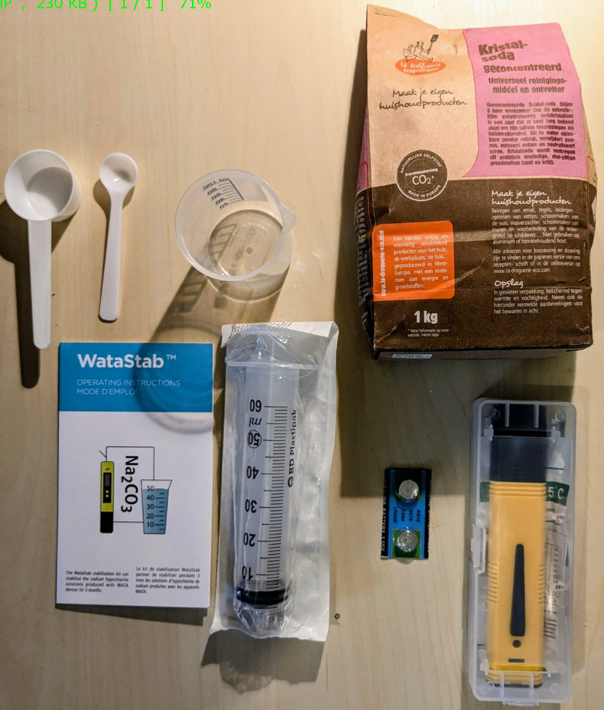 CHLORINE PRODUCTION (Wata Stabilization Solution-WataStab)