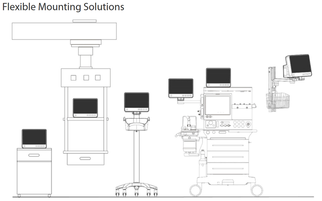 MONITOR (epM12M) main unit+touchscreen 12.1"