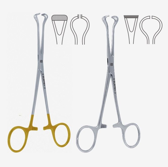 FORCEPS, INTESTINAL, BABCOCK HM, 20 cm 50-10-70