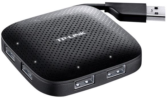 HUB USB, 4 ports USB-A + câble