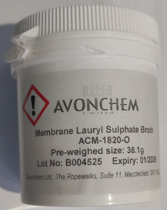 (DelAgua) LAURYL SULFATE broth, 38.1g, btl