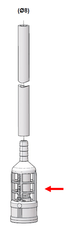 (Dosatron D3 range) FILTER strainer