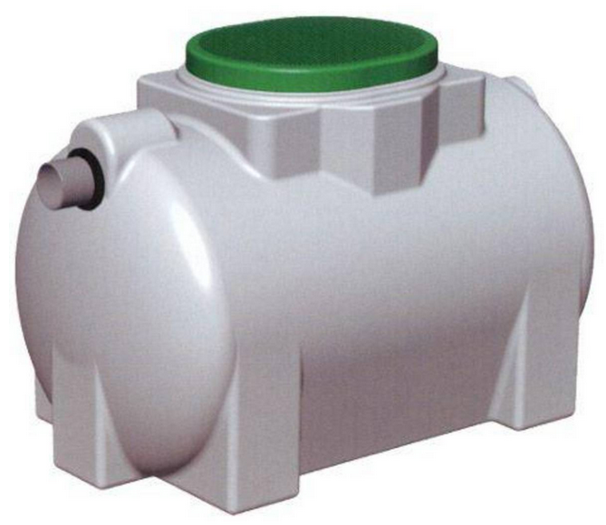 GREASE EXTRACTOR TANK all waters, HDPE, 500l + keys