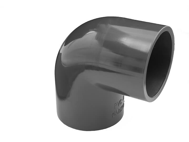 (conduit cable) ELBOW CONNECTOR 90º, PVC, for 16mm conduit