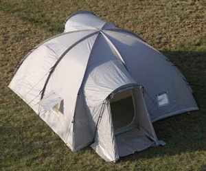 TENTE FAMILIALE type dôme, 16m², avec 2 vestibules