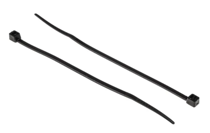 TIE, plastic, 6x300mm, self-locking head, black