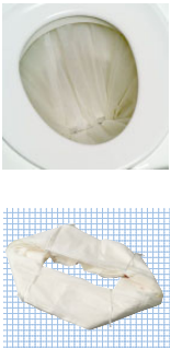 (Pacto) FEUILLE PLASTIQUE TYPE A, pour chasse, 5 paquets