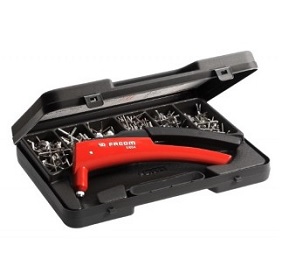 JEU RIVETAGE multi-épaisseurs + 450 rivets aluminium, Y.RIV1