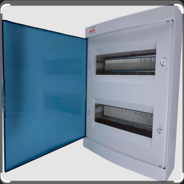 (Containex) COFFRET ELECTRIQUE 2 rangees 24 modules