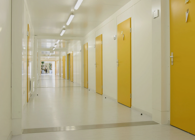 (Containex) SHORT END LINKING KIT, white