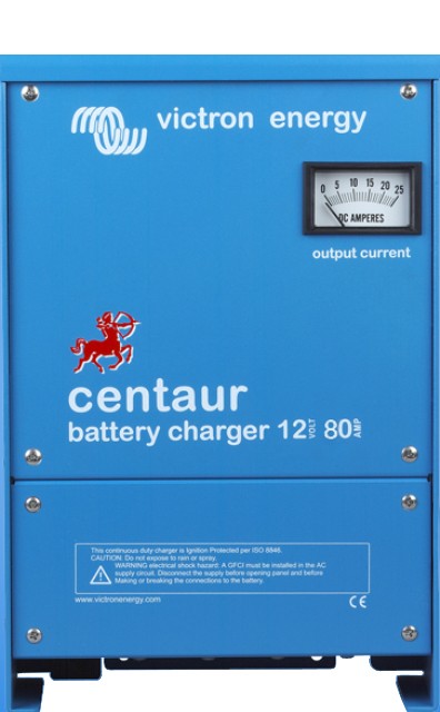 CHARGEUR BATTERIE (Victron centaur 12/80) 12V/80A/in 90-265V
