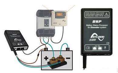 CONTROLEUR BATTERIE (Studer BSP-500) shunt 500A 50mV