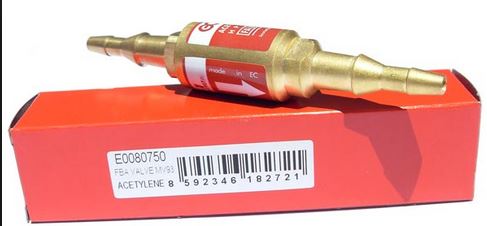 (gas weld. torch) ANTI RETURN VALVE, for acethylene-propane