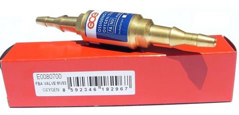 (gas weld. torch) ANTI RETURN VALVE, for oxygen