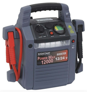 BOOSTER DE DEMARRAGE mobile, 12-24V