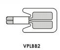 (MC2/SEAL) SPLIT PATIENT RETURN ELECTRODE,neonate,s.u.VPLBB2