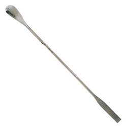 [ELABSPAT1D-] SPATULE double, type analyse, inox