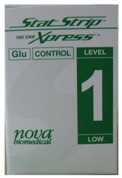 [ELAEGLUT211] (glucometer Nova StatStrip) CONTROL SOL. low, 4ml vial 46947