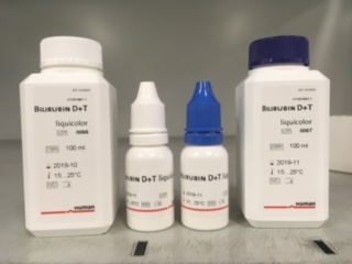 (spectrophotometer) KIT,BILIRUBIN direct/total 2x100ml 10740
