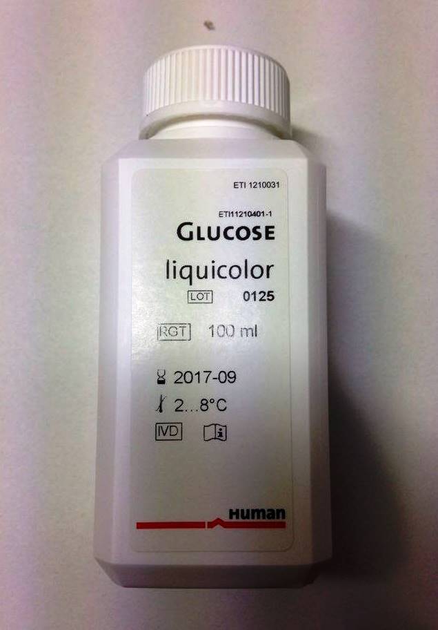 (spectrophotomètre) KIT, GLUCOSE  liquicolor 4x 100 ml 10260