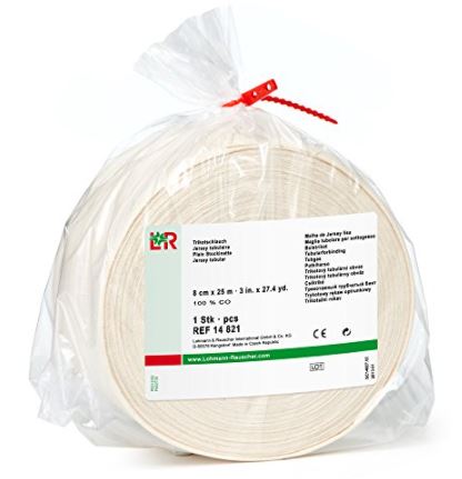 BANDE JERSEY, TUBULAIRE, 5 cm x 25 m