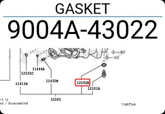 (Avanza) GASKET drain plug