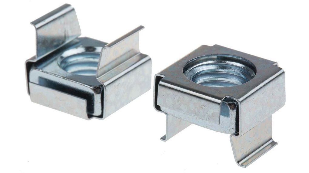 CAPTIVE NUT steel crimp, M10