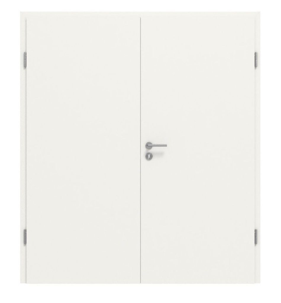 (Containex) BATTANT DOUBLE PORTE INT., D & G, 2x2m, blanc
