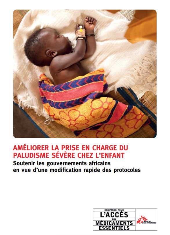 Améliorer la PEC du paludisme sévère chez l’enfant...