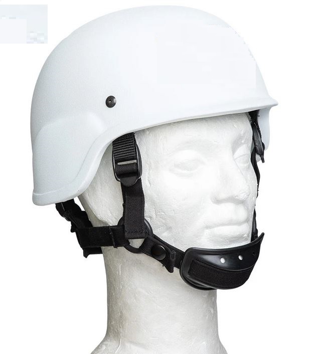 CASQUE BALLISTIQUE (NIJ, level IIIA) taille XL, blanc