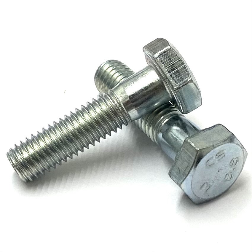 BOLT, zinc plated, M8x35mm, hexagonal head