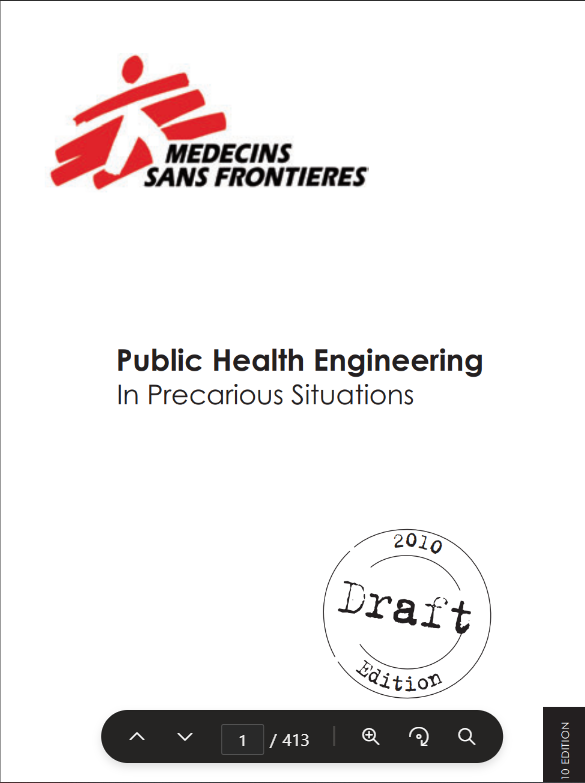 Public health engineering in precarious situations