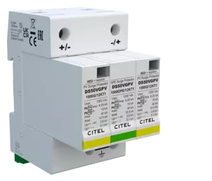 LIGHTNING-SURGE PROT. type 1+2 (Citel, DS50PV-1500G/12KT1)