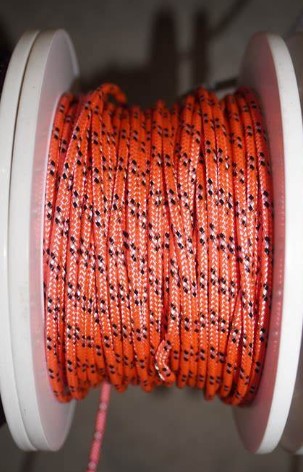 ROPE Dinghy Dyneema, core polyster, outer Ø3mm, per meter