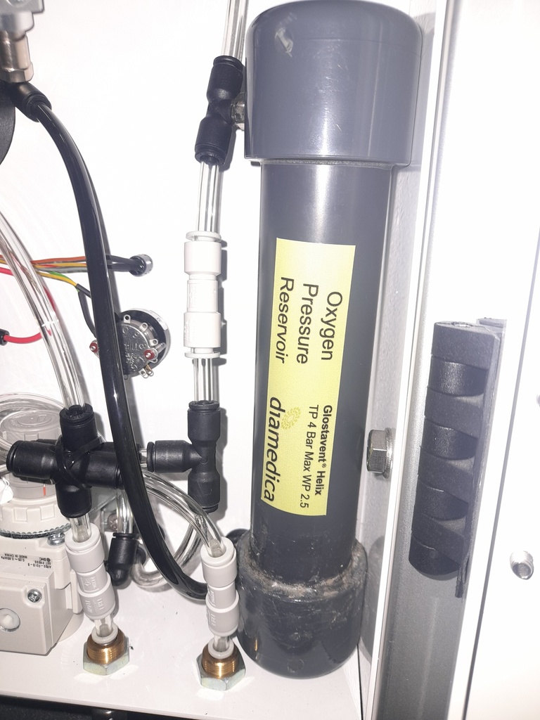 (Diamedica Helix-Glost) OXYGEN PRESSURE RESERVOIR GV O2