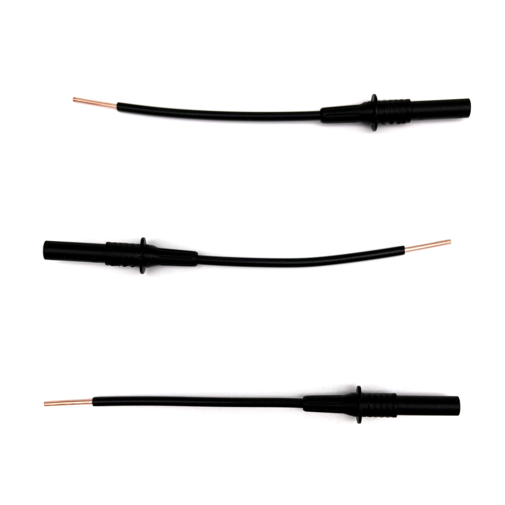 (EmonioP3) ADAPTATEUR,140mm,noir,terminal à vis,1000V CATIII
