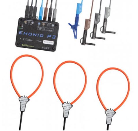 ENREGISTREUR QUALITE D'ENERGIE (Emonio P3-100) 3 phase, 32GB