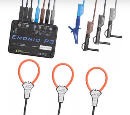 POWER LOGGER (Emonio P3-50 + temp.) 3 phase, 32GB