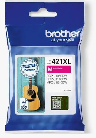 (Brother MFC-J1010DW) INK CARTRIDGE (LC421XL) magenta, HY