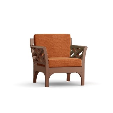 FAUTEUIL, en bois