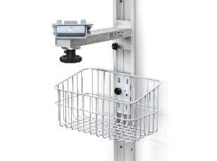 (moniteur VS8) SUPPORT FIXATION MURALE de base 045-003054-00