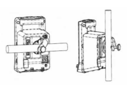 (moniteur VS8) COLLIER DE FIXATION RAIL DE LIT 115-084841-00