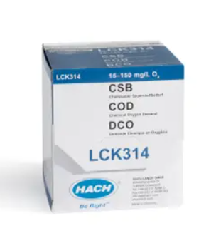 COD TEST cuvette (Hach) 15-150 mg/l O₂, 25 tests