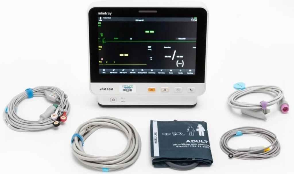 MONITOR multiparameter(Mindray ePM10) ward+acc.230V 50-60Hz